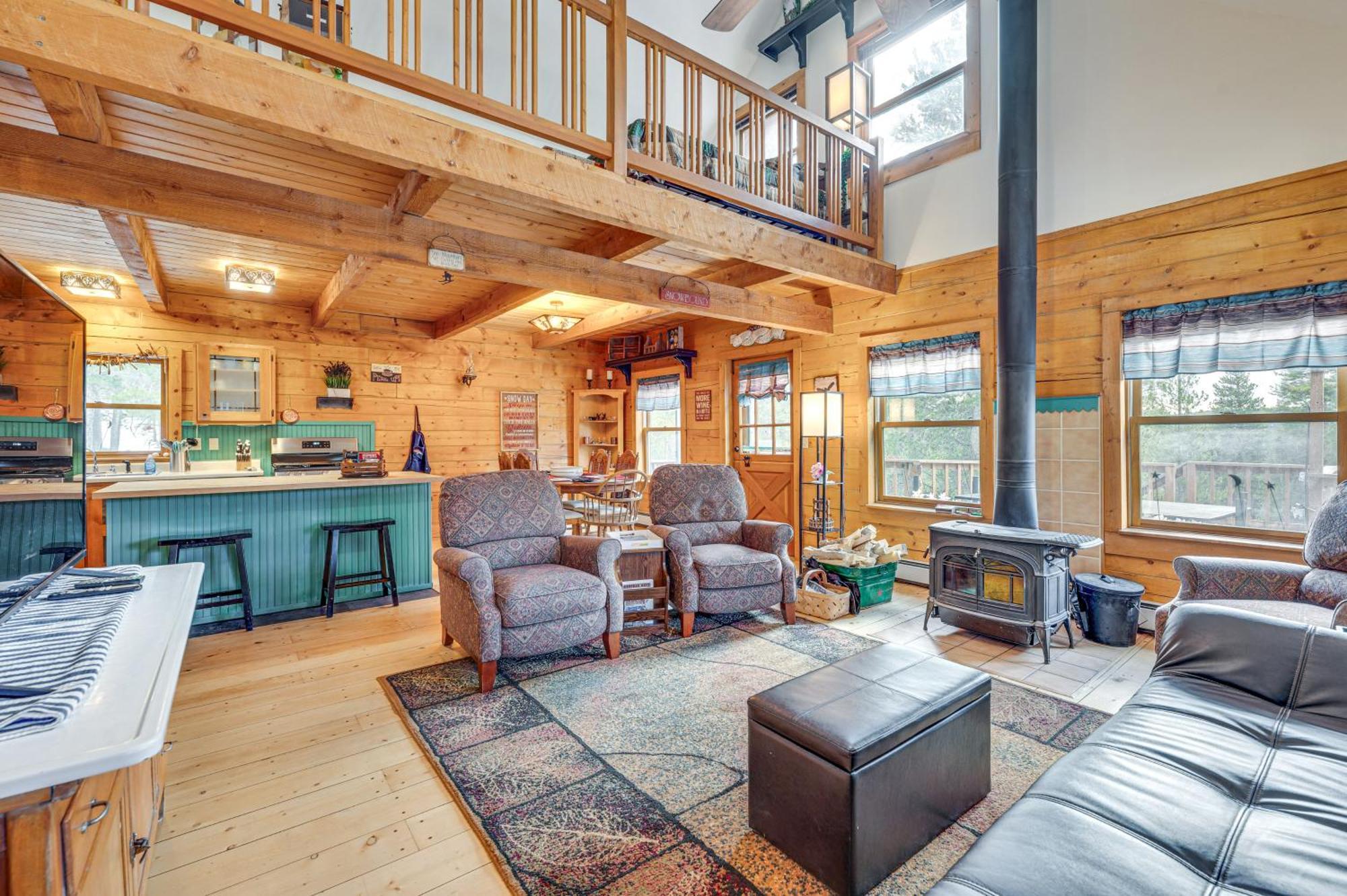 Secluded Black Hawk Log Cabin With Fire Pit! Εξωτερικό φωτογραφία